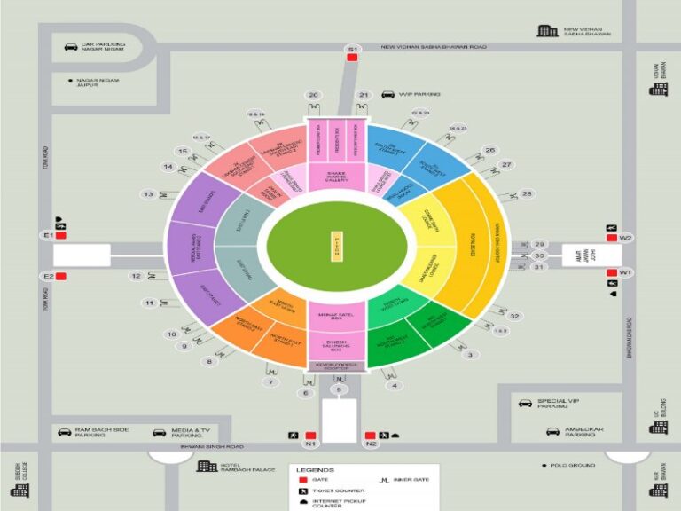 IPL Tickets Sawai Mansingh Stadium IPL Tickets 2023 Jaipur