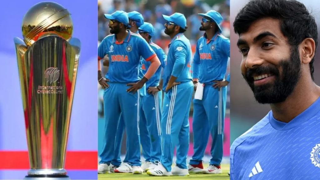 India is expected to include Jasprit Bumrah in their Champions Trophy squad.